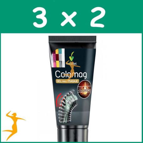 PACK 3x2 COLAMAG GEL PAR MASAGE 100Ml. NOVA DIET