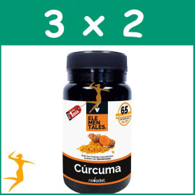 PACK 3x2 CÚRCUMA 30 CÁPSULAS NOVA DIET