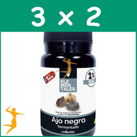 PACK 3x2 AJO NEGRO FERMENTADO 30 CÁPSULAS NOVA DIET