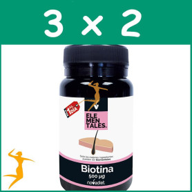 PACK 3x2 BIOTINA 500Mcg. 120 COMPRIMIDOS NOVA DIET