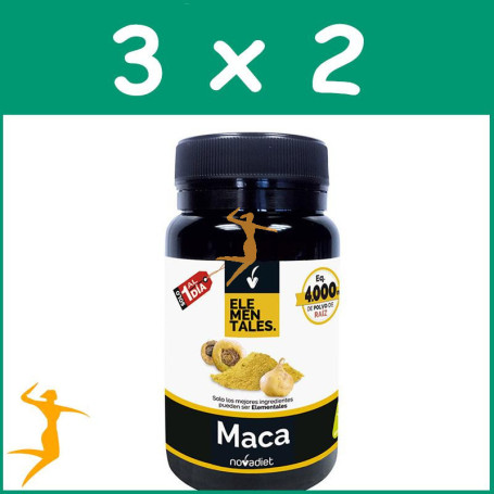 PACK 3x2 MACA 30 CÁPSULAS NOVA DIET