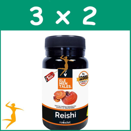 PACK 3x2 REISHI 30 CÁPSULAS NOVA DIET