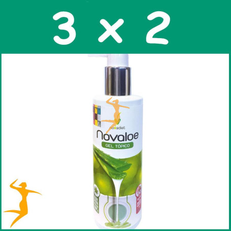 PACK 3x2 NOVALOE GEL 250Ml. NOVA DIET