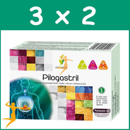 PACK 3x2 PILOGASTRIL 30 COMPRIMIDOS NOVA DIET