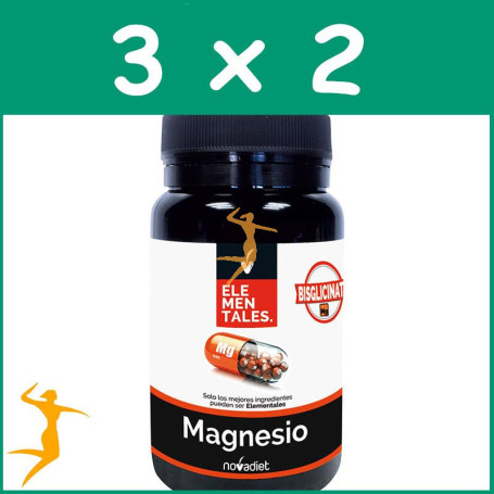 PACK 3x2 MAGNESIO 90 COMPRIMIDOS NOVA DIET