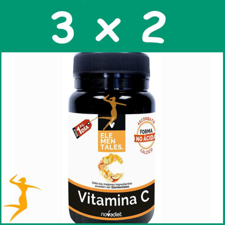 PACK 3x2 VITAMINA C 1.000Mg. 30 COMPRIMIDOS NOVADIET