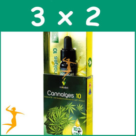 PACK 3x2 CANNALGES ACEITE CBD 10 10ML NOVA DIET