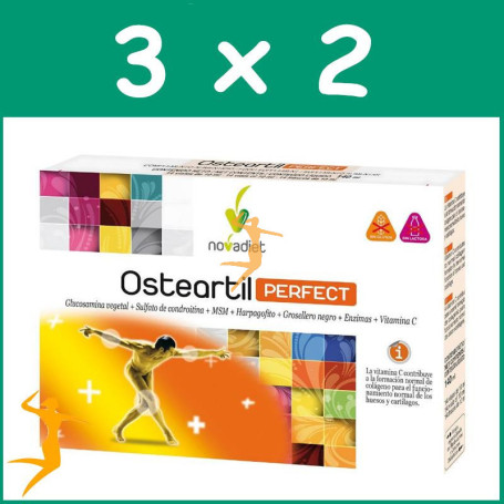 PACK 3x2 OSTEARTIL PERFECT 14 VIALES NOVA DIET