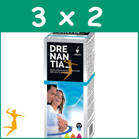 PACK 3x2 DRENANTIA 500 ML NOVA DIET