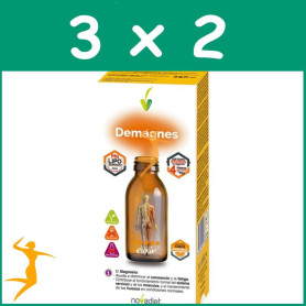 PACK 3x2 DEMAGNES 250 ML NOVA DIET