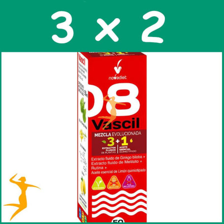 PACK 3x2 VASCIL+ACEITE ESENCIAL DE LIMÓN 50 ML NOVA DIET