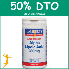 ÁCIDO ALFA LIPOICO 250Mg. LAMBERTS OFERTA 2UD