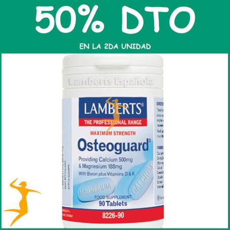 OSTEOGUARD 90 TABLETAS LAMBERTS OFERTA 2UD