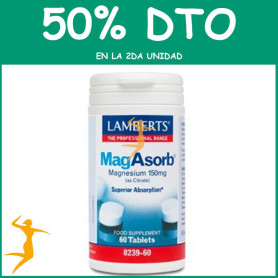 MAGABSORB 60 TABLETAS LAMBERTS OFERTA 2UD