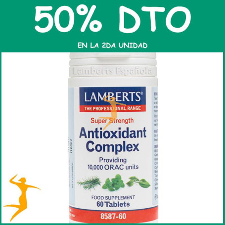 COMPLEJO DE ANTIOXIDANTES ALTA POTENCIA LAMBERTS OFERTA 2UD