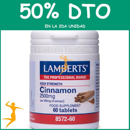 CANELA 2500Mg. LAMBERTS OFERTA 2UD