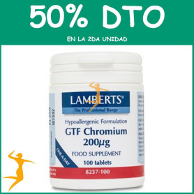 CROMO GTF 200µg. LAMBERTS OFERTA 2UD