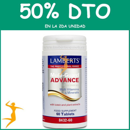 MULTI GUARD ADVANCE 60 TABLETAS LAMBERTS OFERTA 2UD