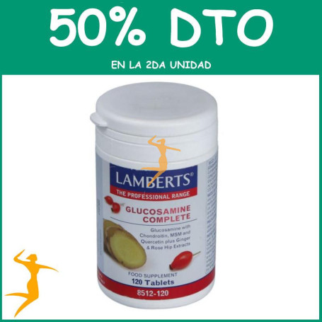 GLUCOSAMINA COMPLETA 120 COMPRIMIDOS LAMBERTS OFERTA 2UD