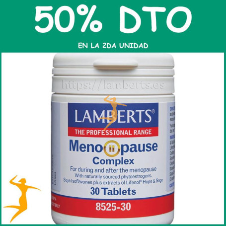 MENOPAUSE COMPLEX 30 COMPRIMIDOS LAMBERTS OFERTA 2UD