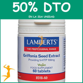 EXTRACTO DE SEMILLAS DE GRIFONNIA 60 COMPRIMIDOS LAMBERTS OFERTA 2UD