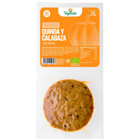 VEGEBURGUER QUINOA Y CALABAZA BIO 140GR VEGETALIA