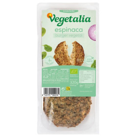 VEGEBURGUER DE TOFU Y ESPINACAS BIO (4 UNIDADES) 320GR VEGETALIA