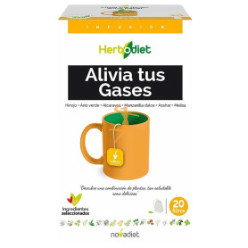 HERBODIET ALIVIA TUS GASES 20 FILTROS NOVA DIET