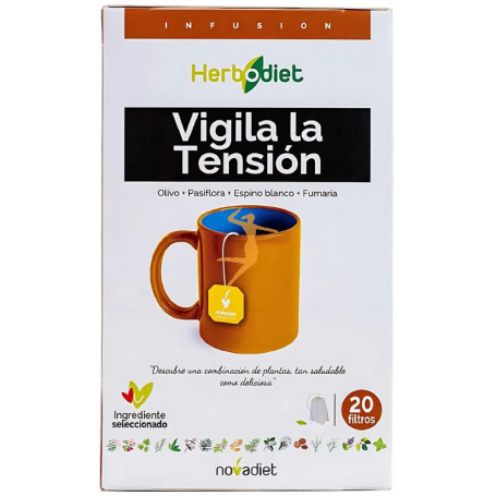 HERBODIET VIGILA LA TENSION 20 FILTROS NOVA DIET