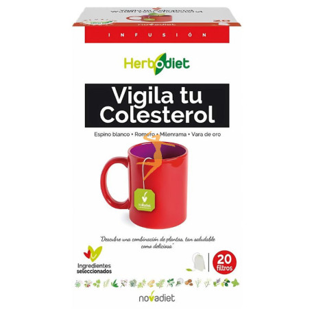 HERBODIET VIGILA TU COLESTEROL 20 FILTROS NOVA DIET