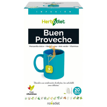 HERBODIET BUEN PROVECHO 20 FILTROS NOVA DIET