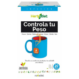 HERBODIET CONTROLA TU PESO 20 FILTROS NOVA DIET