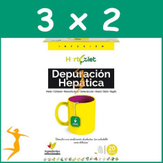 PACK 3x2 HERBODIET DEPURACIÓN HEPÁTICA 20 FILTROS NOVA DIET