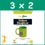 PACK 3x2 HERBODIET SUAVE RESPIRAR 20 FILTROS NOVA DIET