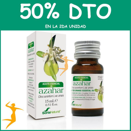 ESENCIA DE AZAHAR 15Ml. SORIA NATURAL OFERTA 2 UD