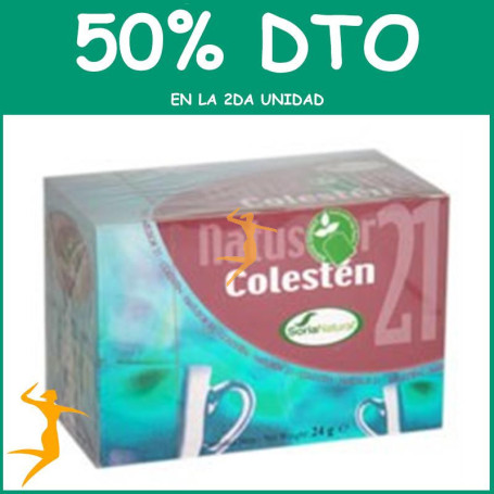 NATUSOR 21 COLESTÉN INFUSIONES SORIA NATURAL OFERTA 2 UD