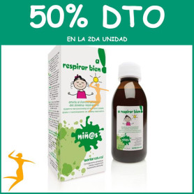 A RESPIRAR BIEN JARABE 150Ml. SORIA NATURAL OFERTA 2 UD