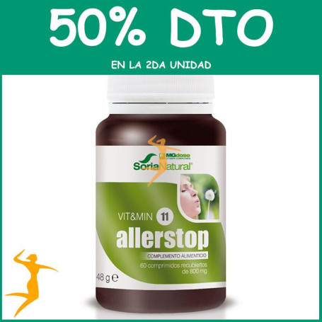 ALLERSTOP 60 COMPRIMIDOS MGDOSE OFERTA 2 UD