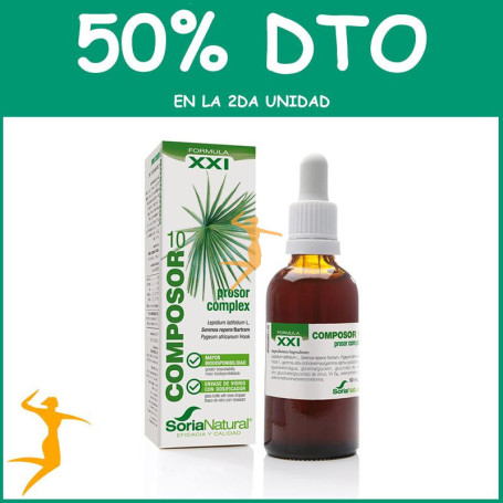 COMPOSOR 10 PROSOR COMPLEX 50Ml. SORIA NATURAL OFERTA 2 UD