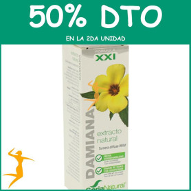 EXTRACTO DE DAMIANA FÓRMULA XXI 50Ml. SORIA NATURAL OFERTA 2 UD