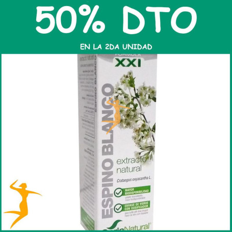 EXTRACTO DE ESPINO BLANCO FÓRMULA XXI 50Ml. SORIA NATURAL OFERTA 2 UD