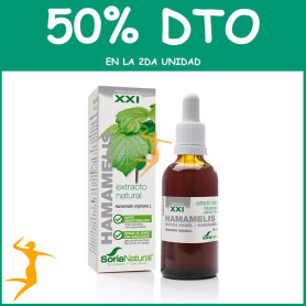 EXTRACTO DE HAMAMELIS 50Ml. SORIA NATURAL OFERTA 2 UD