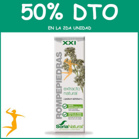 EXTRACTO DE ROMPEPIEDRAS FÓRMULA XXI 50Ml. SORIA NATURAL OFERTA 2 UD