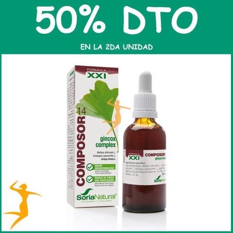 COMPOSOR 41 GINCOX COMPLEX FORMULA XXI SORIA NATURAL OFERTA 2 UD