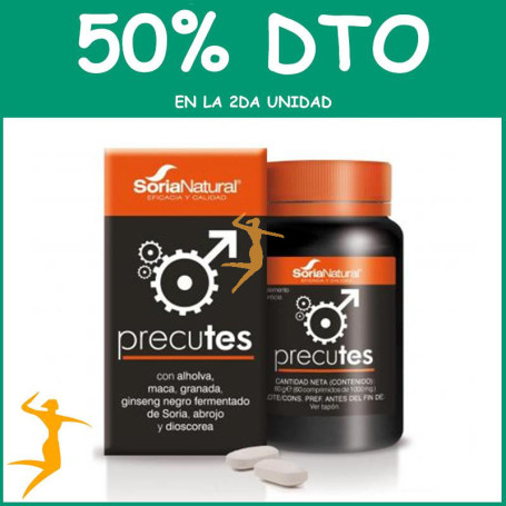 PRECUTES 60 COMPRIMIDOS SORIA NATURAL OFERTA 2 UD