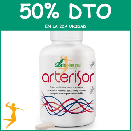 ARTERISOR 180 COMPRIMIDOS SORIA NATURAL OFERTA 2 UD