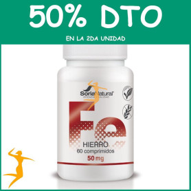 HIERRO 1000 mgrs. x 60 LIBERACION SOSTENIDA SORIA NATURAL OFERTA 2 UD