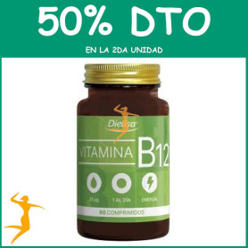 DIETISA VITAMINA B12 60 COMPRIMIDOS DIETISA OFERTA 2 UD