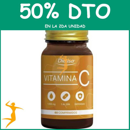 DIETISA VITAMINA C 60 COMPRIMIDOS DIETISA OFERTA 2 UD