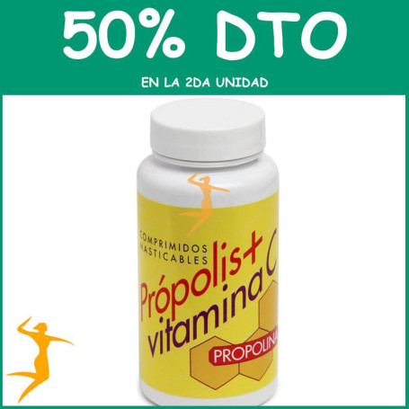 PROPOLINA 50 COMPRIMIDOS MASTICABLES ARTESANIA AGRICOLA OFERTA 2 UD